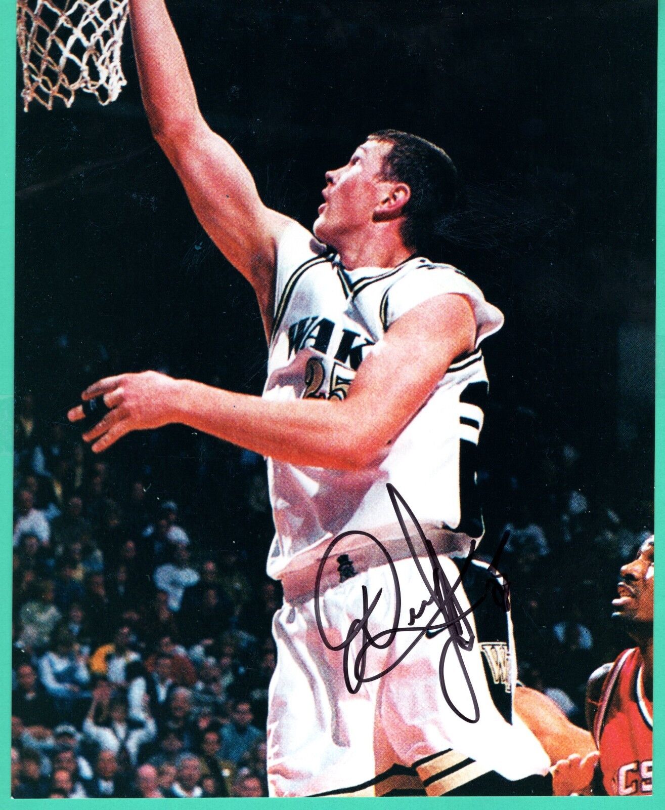 Darius Songalia NBA Wake Forest Hand Signed Autograph 8x10 Photo Poster painting