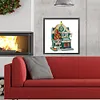 Christmas Cabin-Partial Special Shaped Diamond Painting 40*40CM