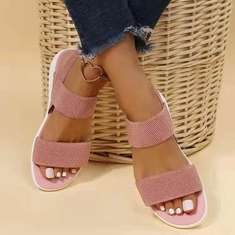 Comfortable Orthopedic Sandals For Women Elastic Band Casual Summer