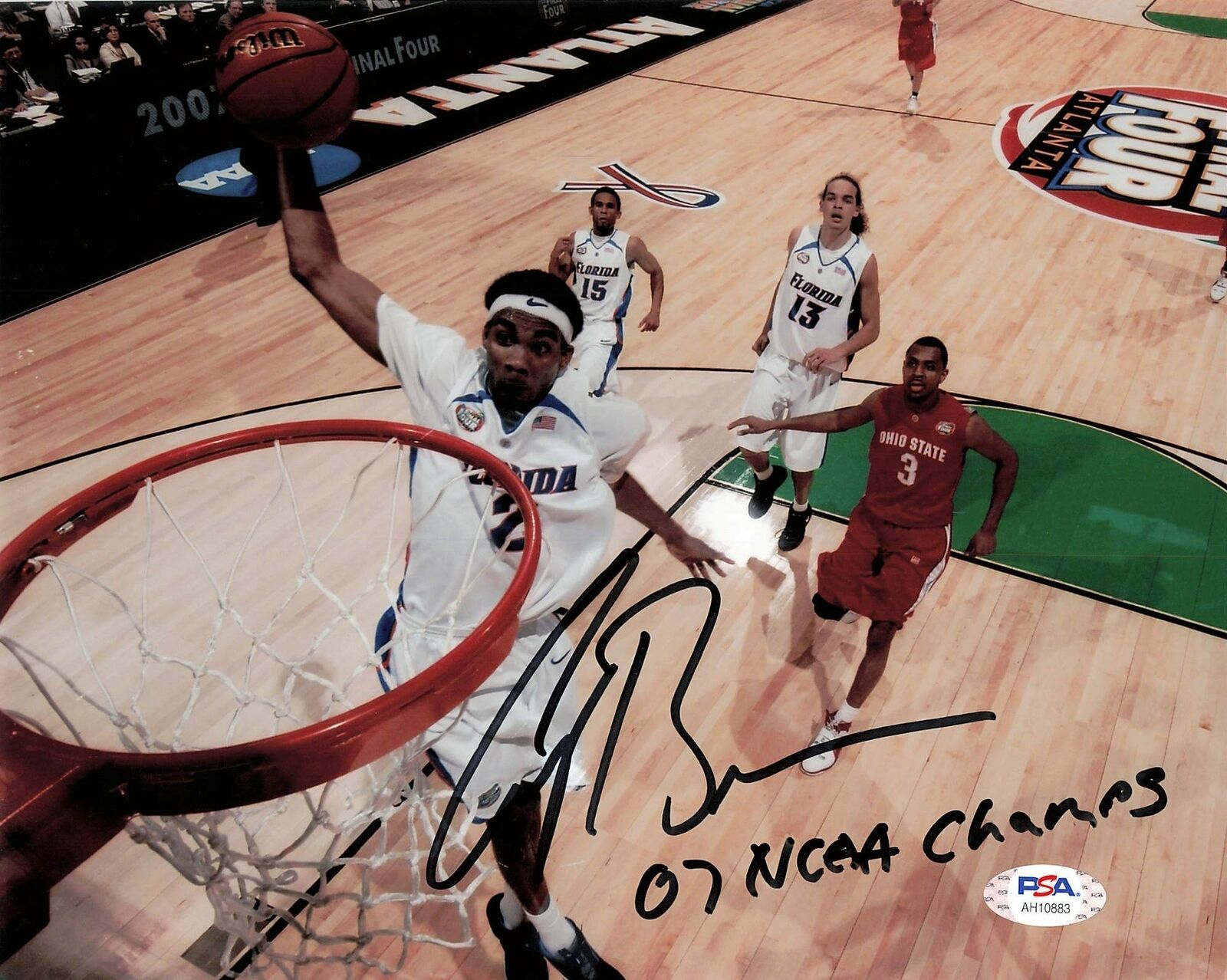 Corey Brewer signed 8x10 Photo Poster painting PSA/DNA Florida Gators Autographed