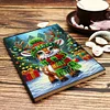 2 Stück 50-seitiges A5 Gnom und Hirsch Diamond Painting Notizbuch für Erwachsene Urlaubsgeschenk