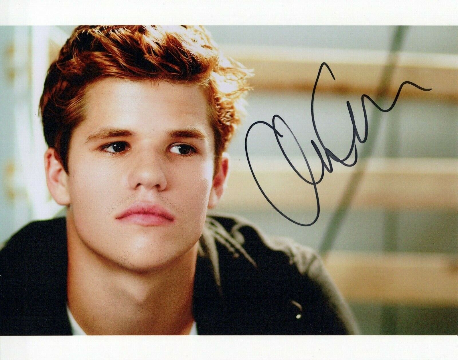 Charlie Carver head shot autographed Photo Poster painting signed 8x10 #1