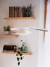 Flying Seagull Wooden Bird Room LivingRoom Balcony Decoration Children's Toy Aerial Hanging Pendant