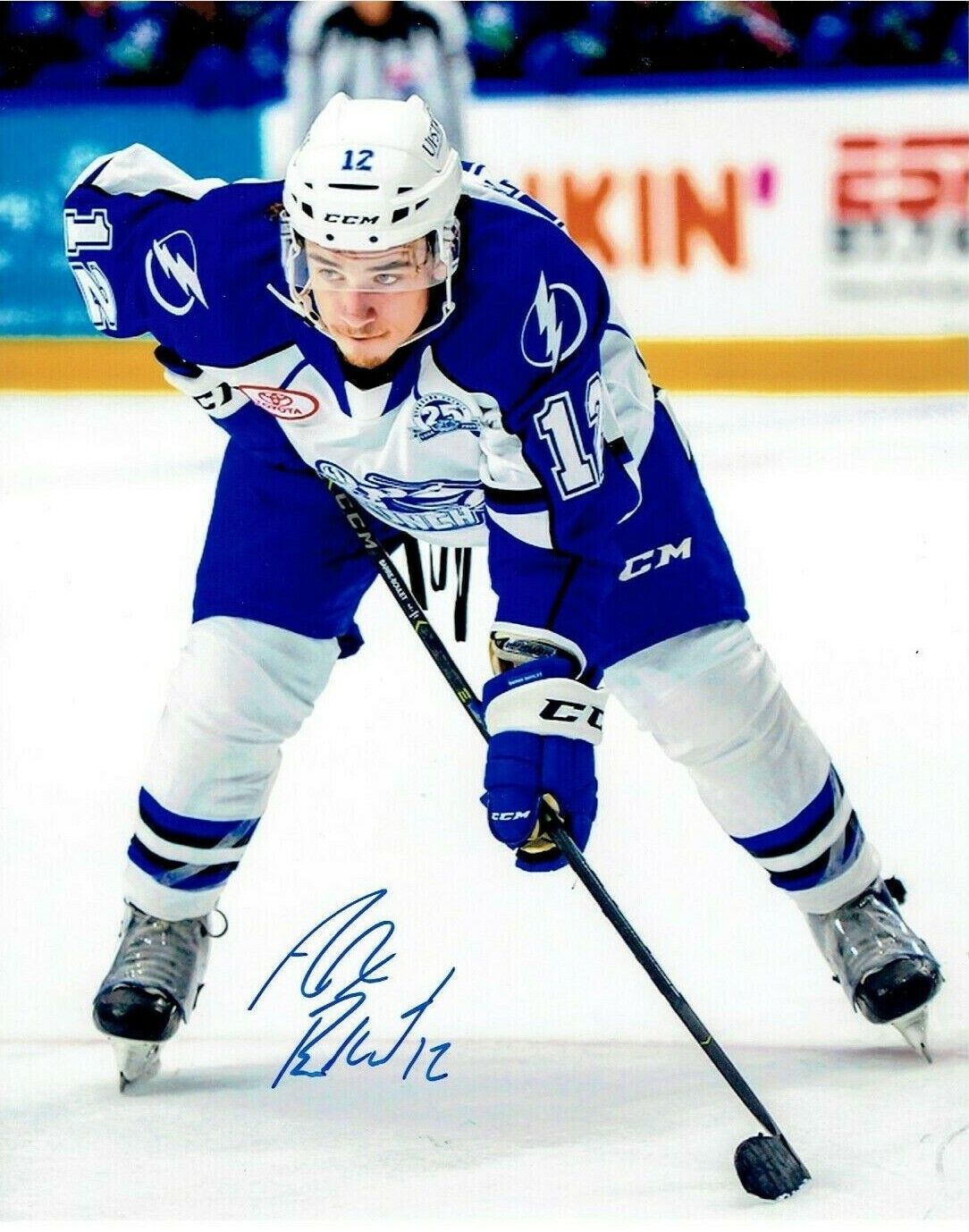 ALEX BARRE-BOULET autographed SIGNED SYRACUSE CRUNCH 8X10 Photo Poster painting #4