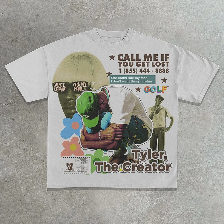 Tyler the creator printed t-shirt