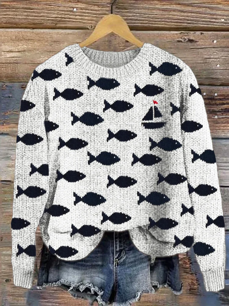 Sweater fish clearance