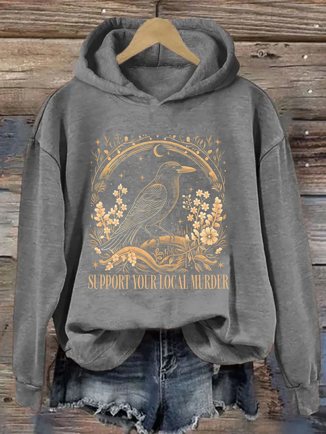 Support Your Local Murder Hoodie