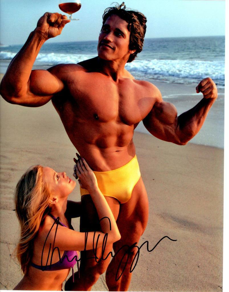 Arnold Schwarzenegger signed 11x14 Picture autographed Photo Poster painting Nice Photo Poster painting with COA