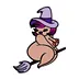Sweet Mischievous Witch