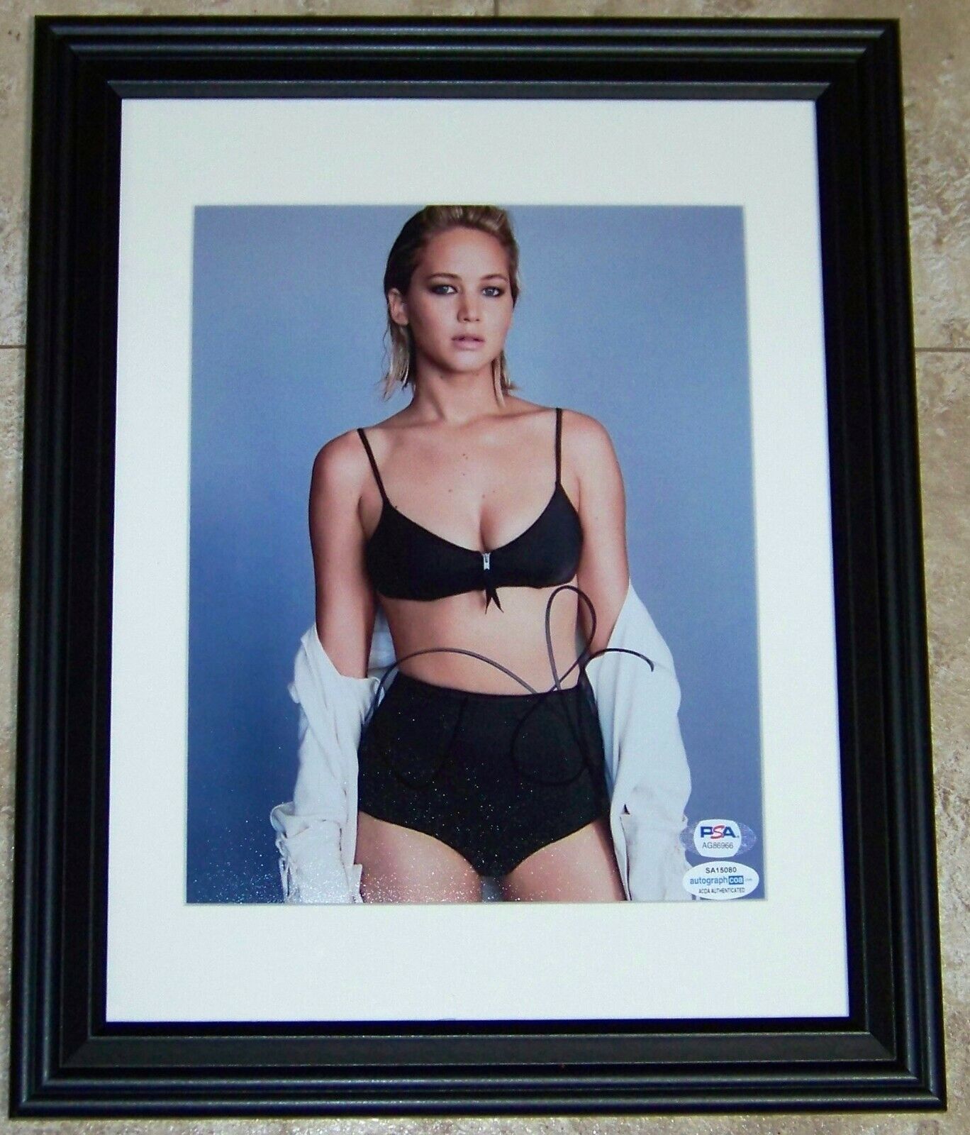 BEST ON EBAY! Jennifer Lawrence Signed Autographed 8x10 Photo Poster painting PSA & ACOA COA!