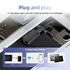 2 in 1 Wireless CarPlay Android Auto Adapter Plug & Play for Factory Wired Cars