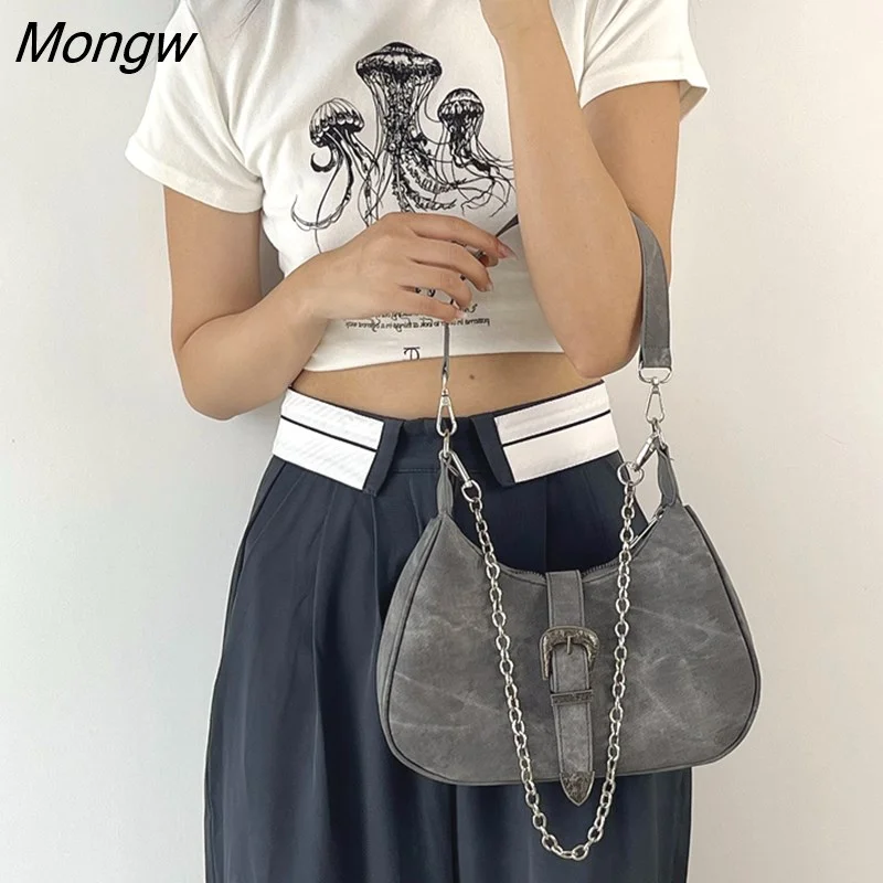 Mongw Designer Large Capacity Handbags Purses Women Shoulder