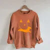 Unisex Dachshund And Halloween Printed Sweatshirt Family Sets
