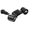 Dual Head Car Cooling Fan with Extension Arm Car Seat Headrest Fan for Back Seat