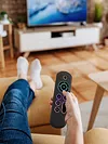 M5 Air Mouse Keyboard Remote Rechargeble 2.4G+BT5.2 7 Color Backlit for Smart TV