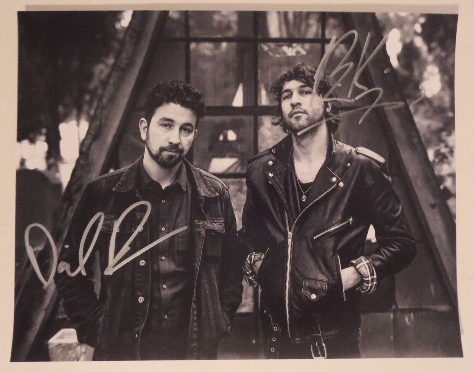 Japandroids band REAL hand SIGNED 11x14 Photo Poster painting COA Autographed #1