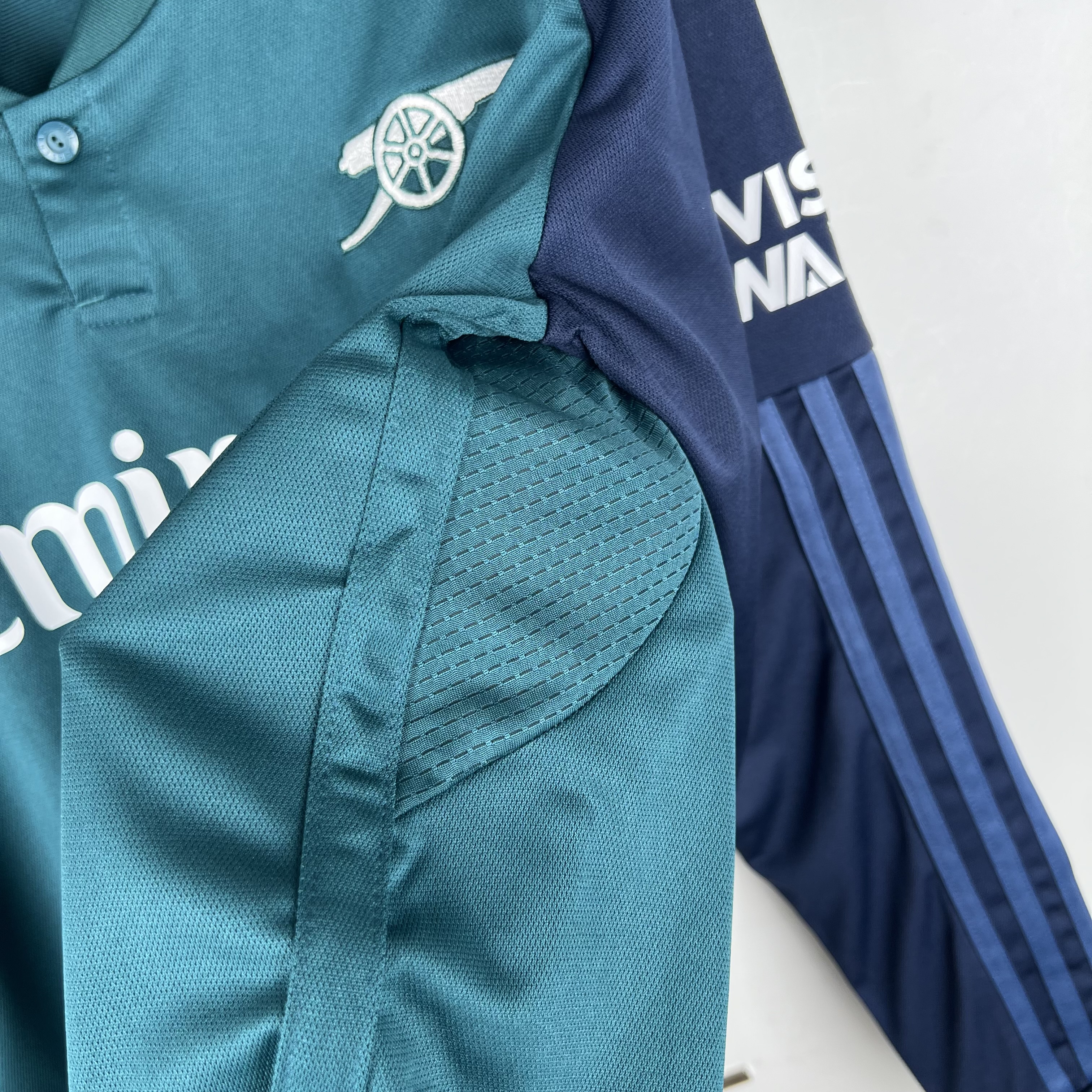 2023/2024 Arsenal Third Away Long Sleeve Thai version Football Shirt Thai Quality