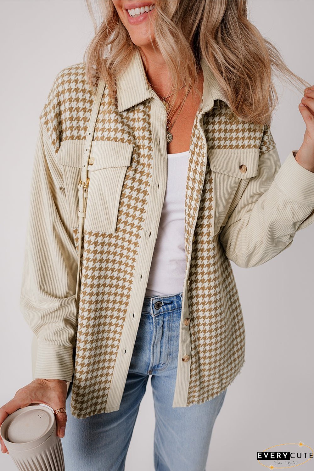 Mixed Texture Shacket