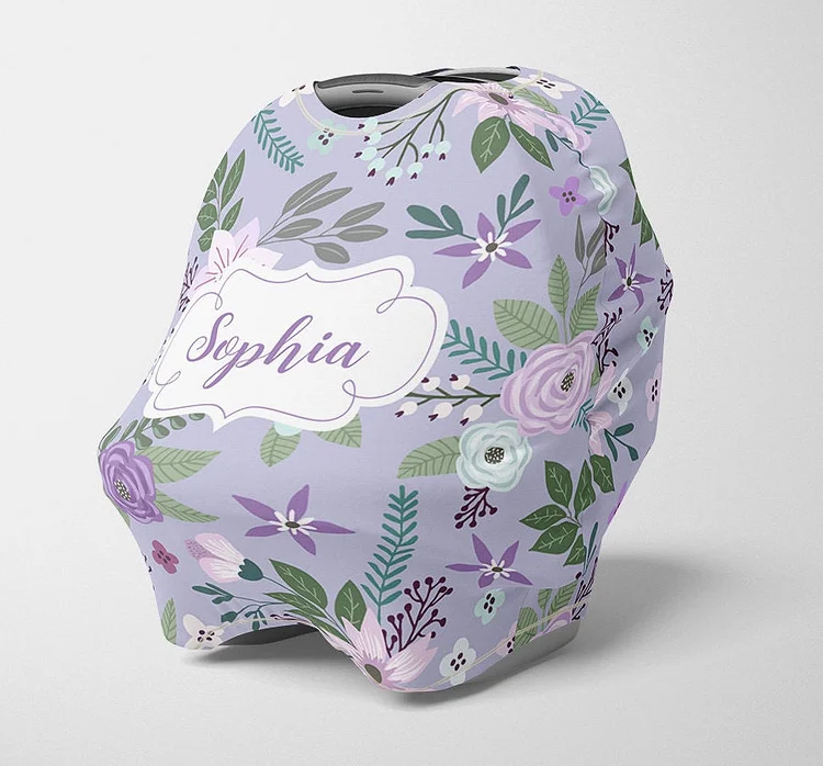 Personalized Baby Car Seat Canopy| Canopyl80