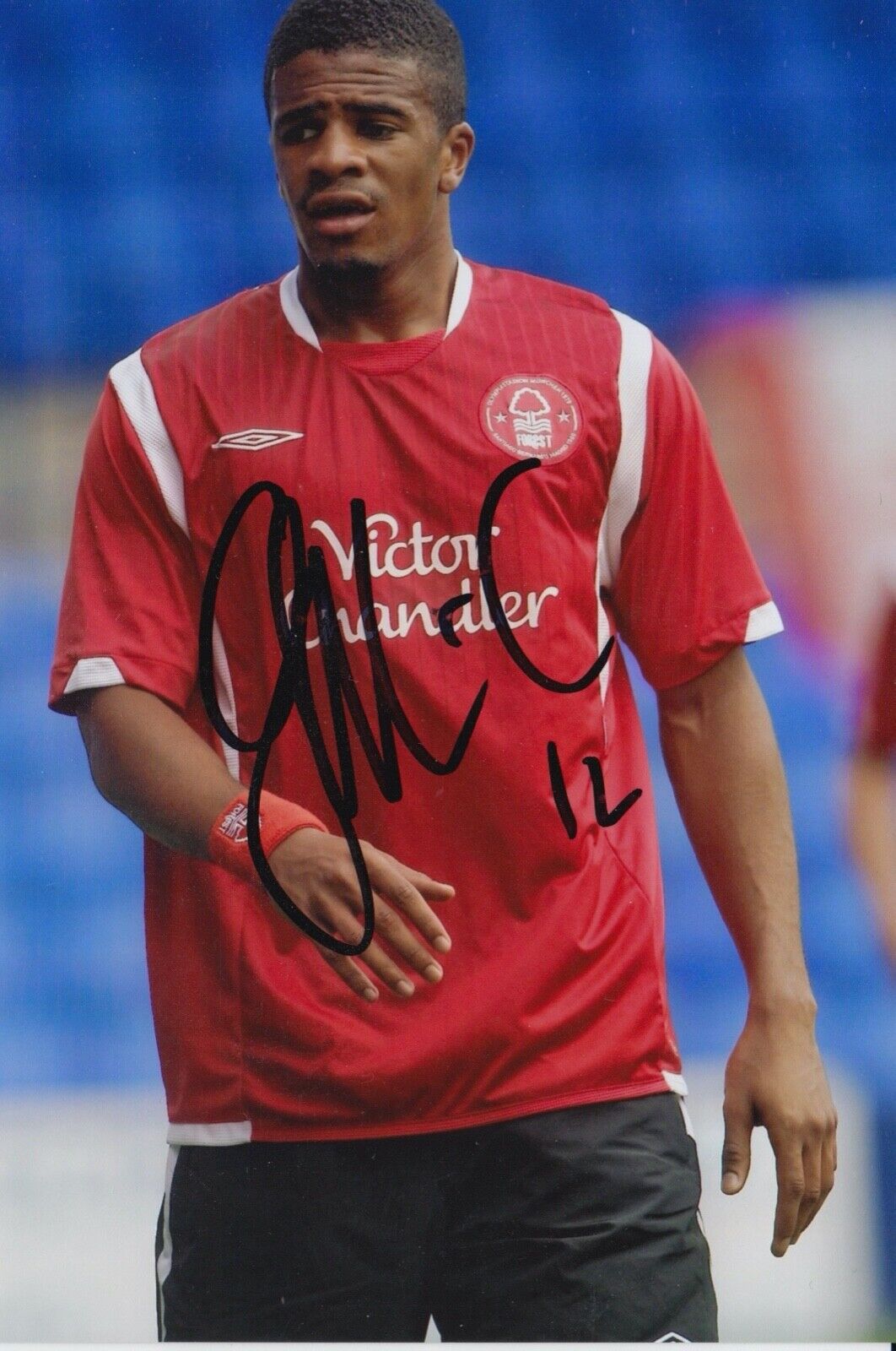 GARATH MCCLEARY HAND SIGNED 6X4 Photo Poster painting - FOOTBALL AUTOGRAPH - NOTTINGHAM FOREST 8