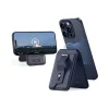 Magsafe Magnetic Anti-Lost Card Holder Leather Mobile Phone Case Card Holder Desktop Stand Foldable Stand