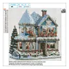 Diamond Painting -DIY Round Drill Christmas House