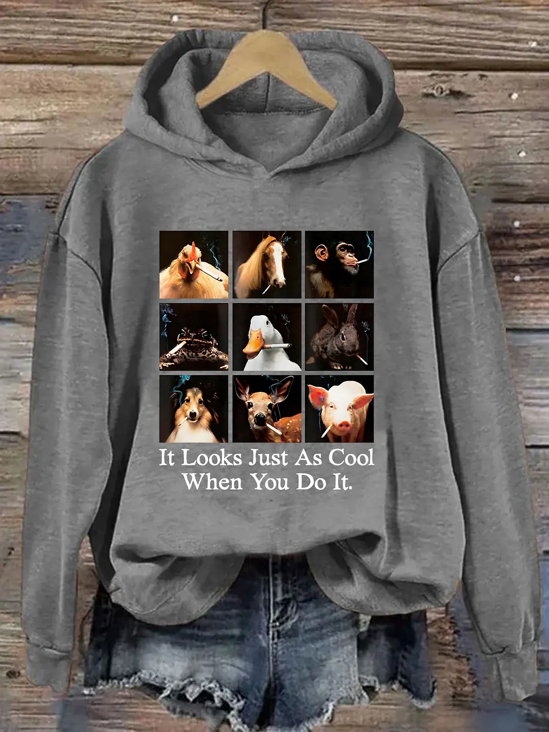 It Looks Just as Cool When You Do It Hoodie