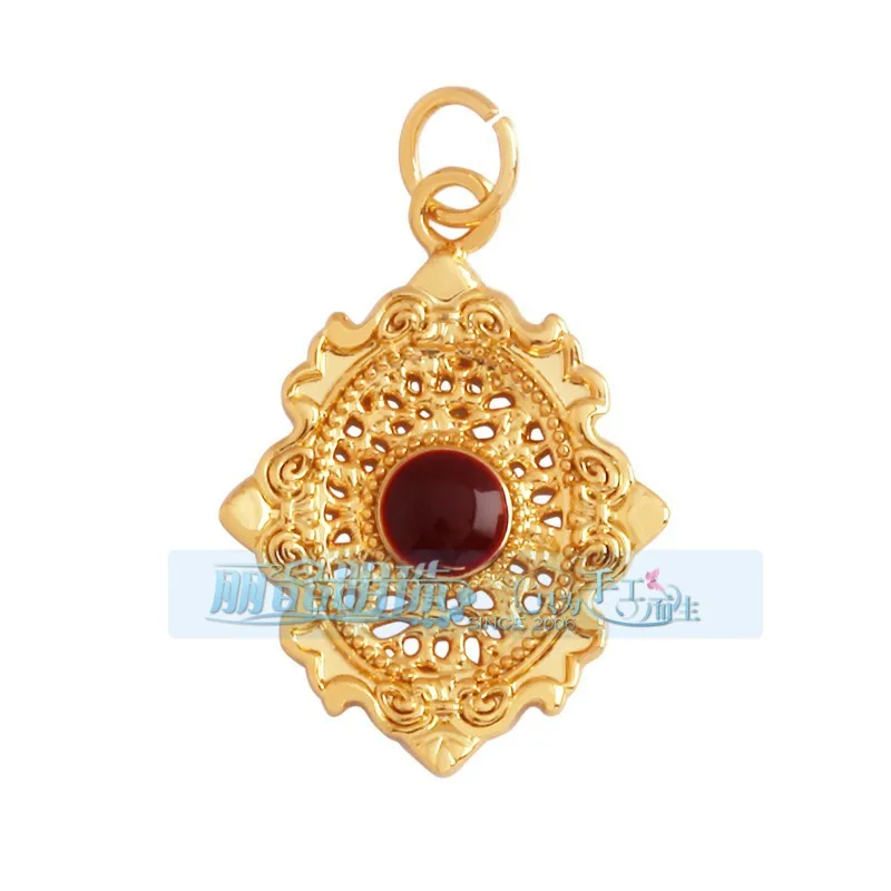 1 Piece 12 * 23mm 15*15mm 5*12mm Hole 5~5.9mm Half 925 Silver Zircon Sun Moon Pendant Jewelry Accessories