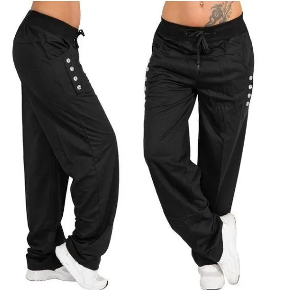 Fitness Running Training Yoga Long Sweat Pants