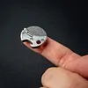 Stainless Steel Mini Compact Bottle Opener & EDC Cutter Multifunctional Bottle Opener Keychain Tool Small Pocket Knife for Packages Camping DIY & Everyday Carry Gear