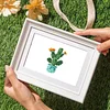 12pcs Potted Plant 5D DIY Square Drill Diamond Painting Kits for Adults Beginners Home Decor Diamonds Paintings Gem Art 5.91x7.09in