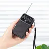 Portable Pocket AM FM Radio Battery Operated Pointer Radio Built-in Speaker