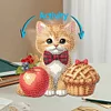 uk.everydayedeals DIY Diamond Painting Acrylic Bobble Head Decoration - Cat Foods