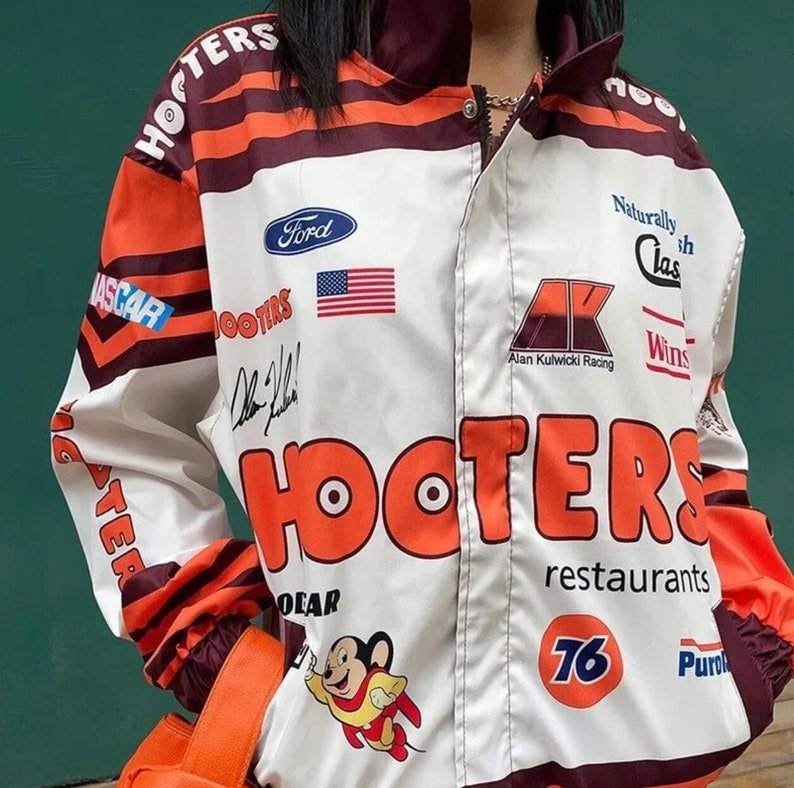 Hooters Nascar Formula 1 Bomber Racing Jacket