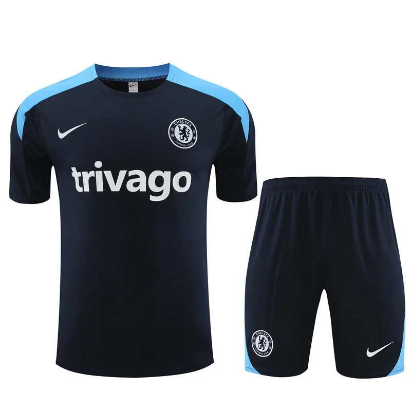 24/25 Chelsea Short Sleeve Training Kit Football Shirt Thai Quality