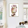 uk.everydayedeals (Limited Stock)Cross Stitch - 11ct Stamped - Aigle de chats de fleurs (40*55cm)