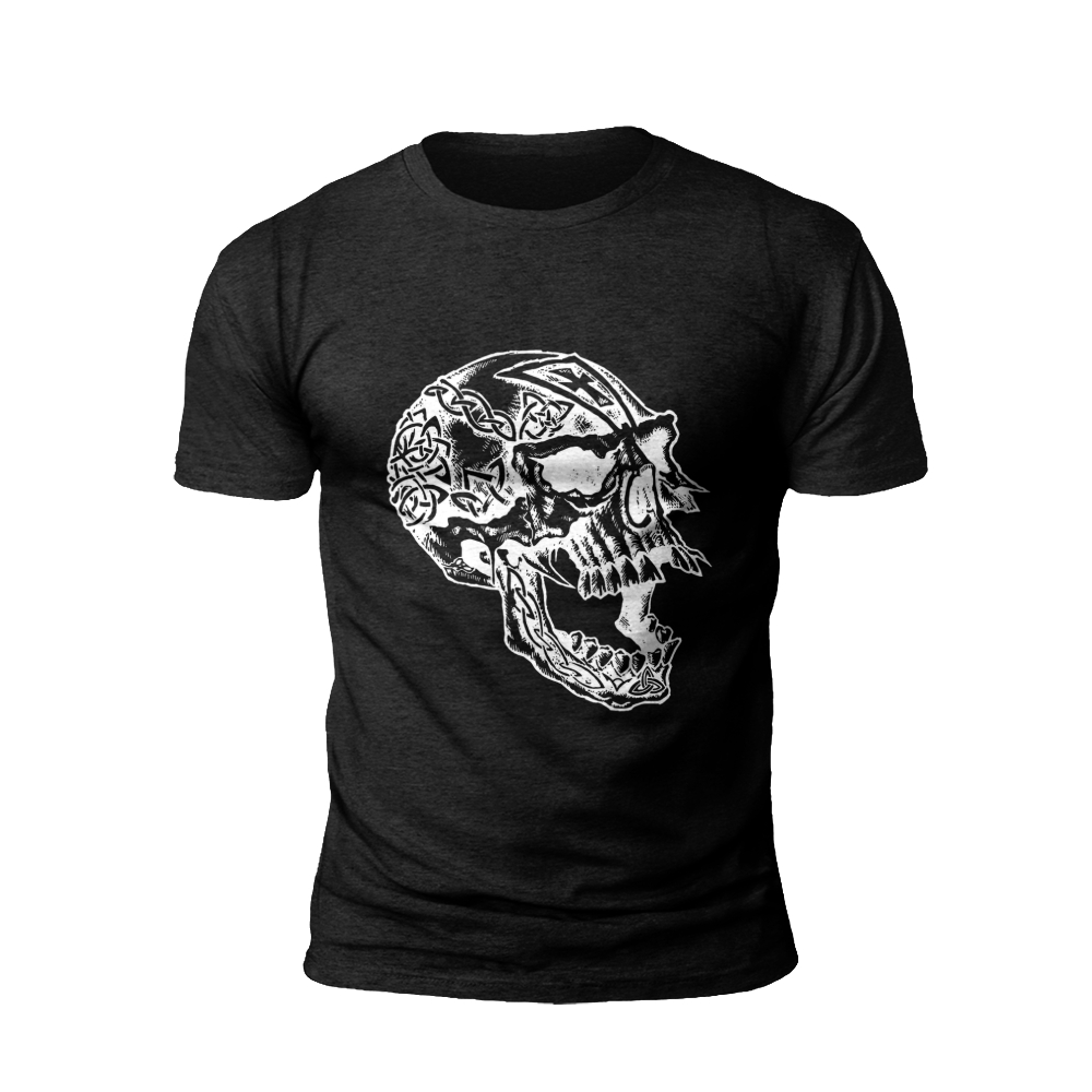 Viking Legacy: Norse Skull T-Shirt
