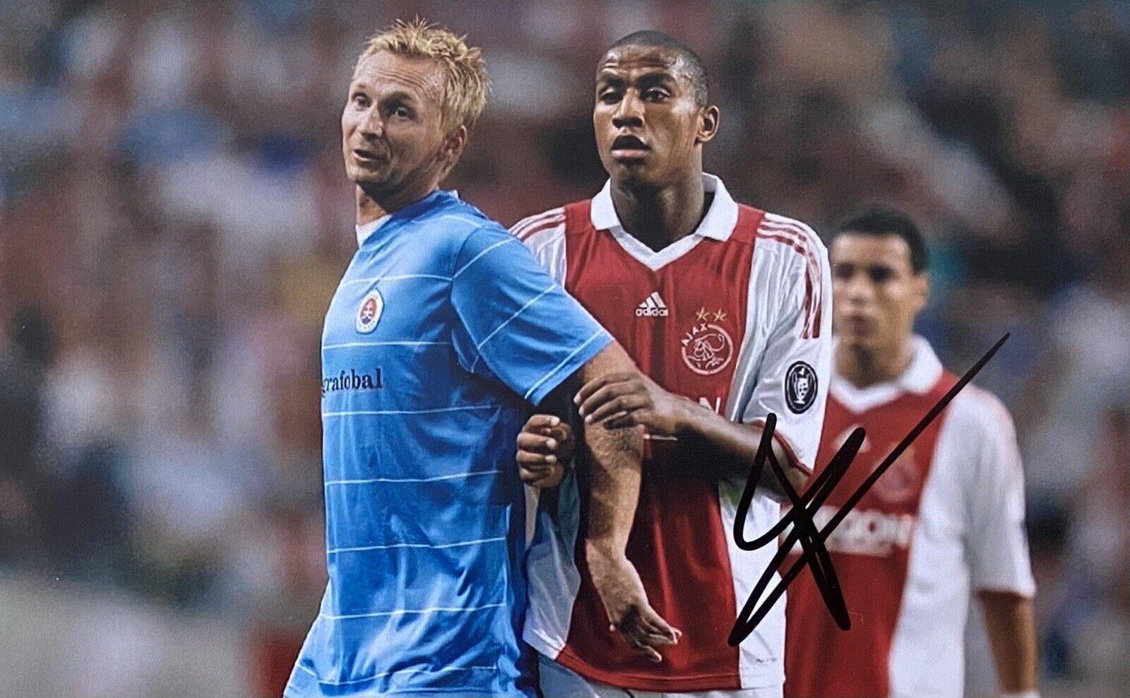 Marvin Zeegelaar Hand Signed Ajax 6X4 Photo Poster painting