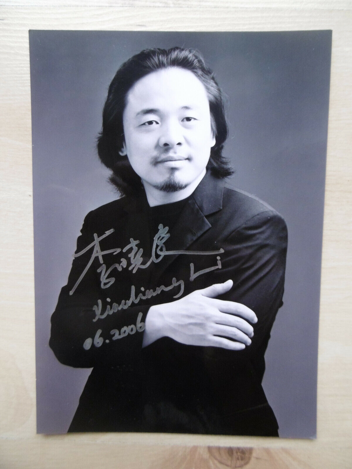 Xiaoliang Li Opera signed 5x7 inch Photo Poster painting autograph