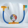 R1234YF Air Conditioner Gas Charging Hose with 1/2 Inch LH AC Recharge Hose
