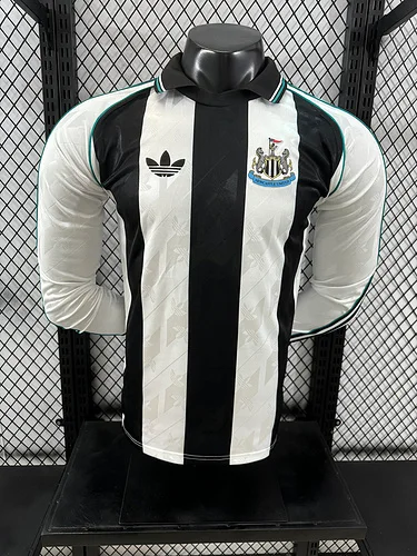 2024-25 Newcastle United Retro Long Sleeve Shirt - Player Edition