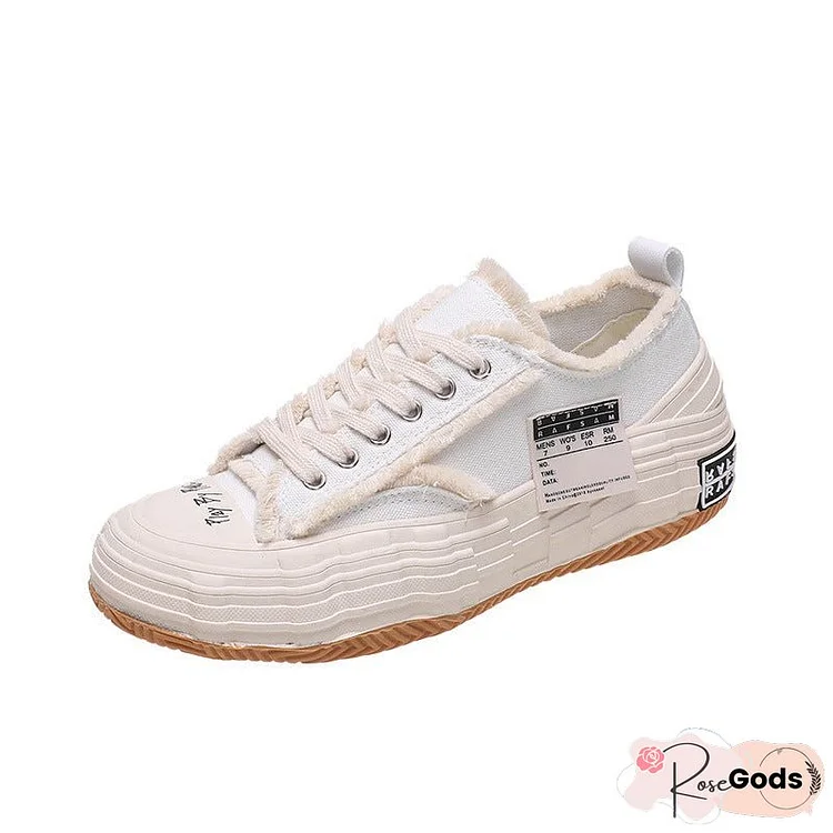 Men's Spring Retro Lovers Versatile Canvas Shoes