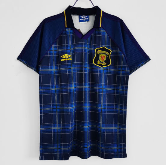 Retro 1994-1996 Scotland Home Football Shirt Thai Quality