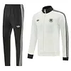 Joyfball 2026 Germany Long Zipped Jacket off-white Football Jersey 1:1 Thai Quality 