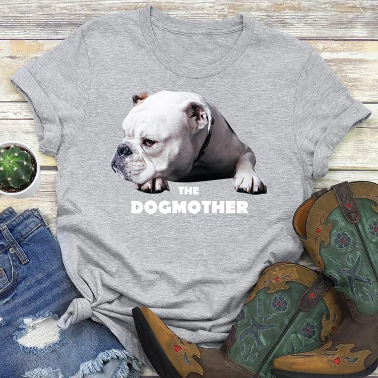Funny T-shirt The Dog Mother T-shirt Tee - 01618-Annaletters