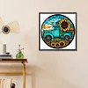 Diamond Painting -DIY Round Drill Sunflower Car