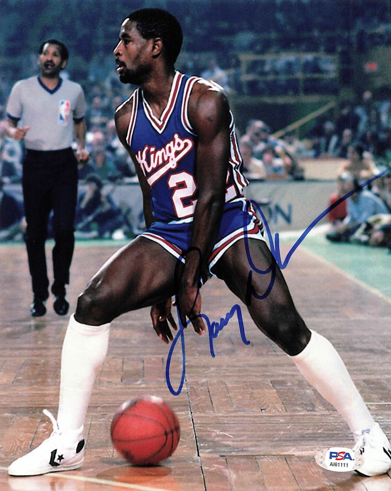 Larry Drew signed 8x10 Photo Poster painting PSA/DNA Sacramento Kings Autographed