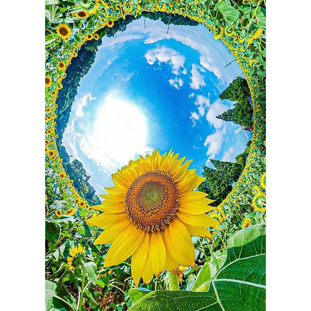 

Sunflower - Round Drill Diamond Painting - 30*40CM, 501 Original