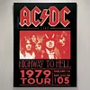 AC/DC - Art mural en acrylique - 30*40cm