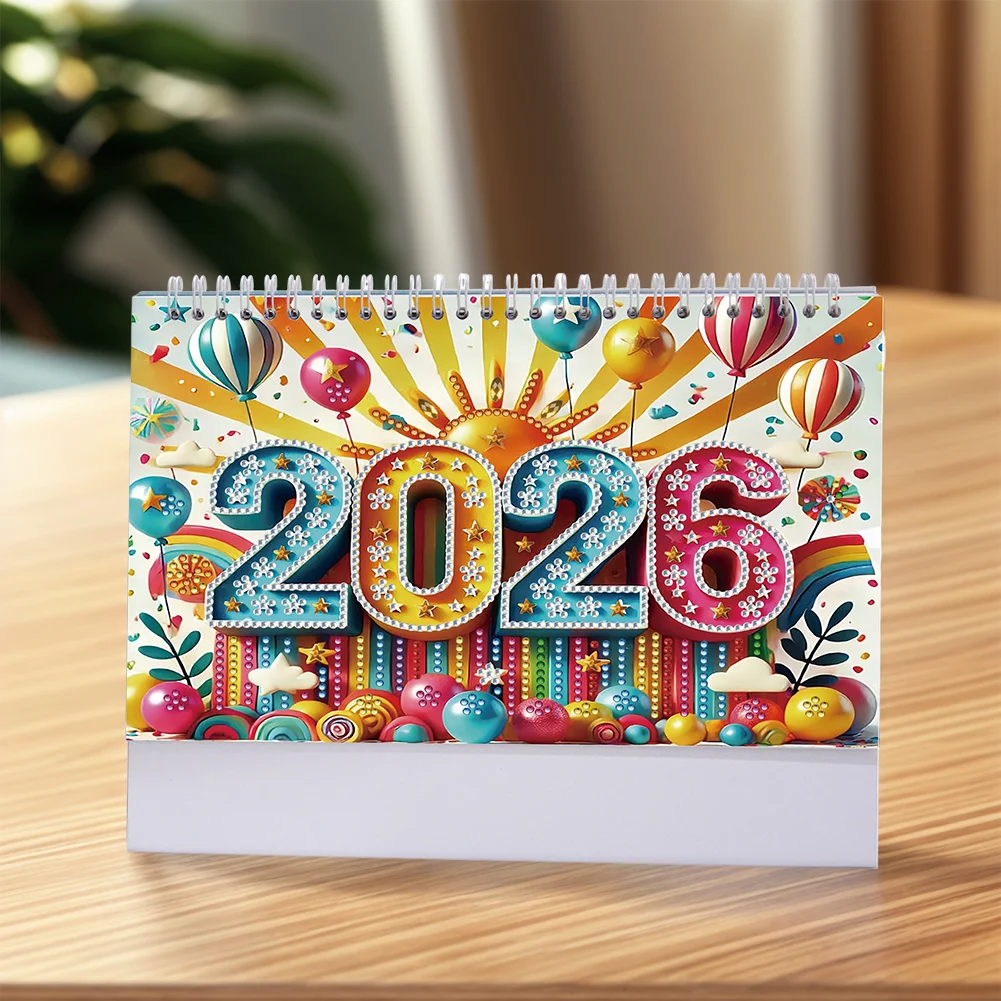 Diamond Painting Monthly Calendar Kit Diamond Art Calendar for DIY Crafts Party